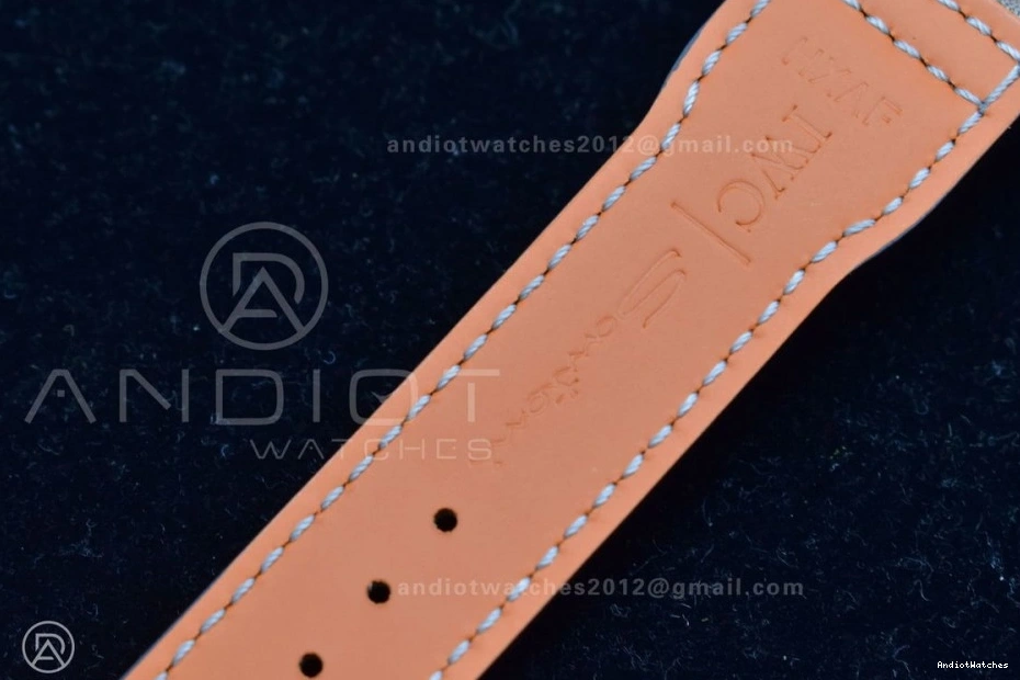 Pilot Dial Functional Edition Best ZF IW377726 Brown V A7750 1:1 Leather on 1001 Strap Green Chronograph 1029